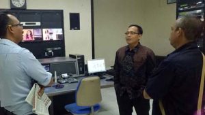kegiatan monitoring kepada 3 Lembaga Penyiaran di seluruh Bali